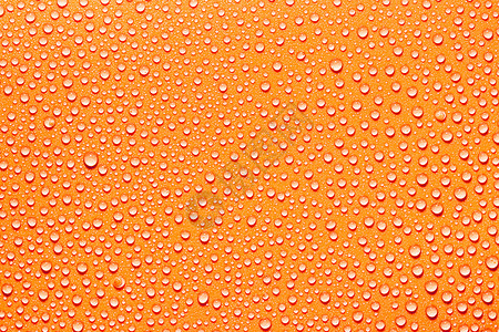 宏水滴纹理液体艺术环境反射图形雨滴橙子气泡宏观墙纸背景图片