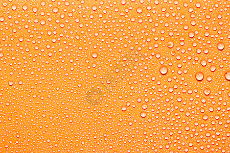 宏水滴纹理液体宏观艺术图形雨滴环境反射墙纸气泡橙子背景图片
