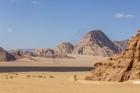 达瓦昆沙漠晴天场景高清图片