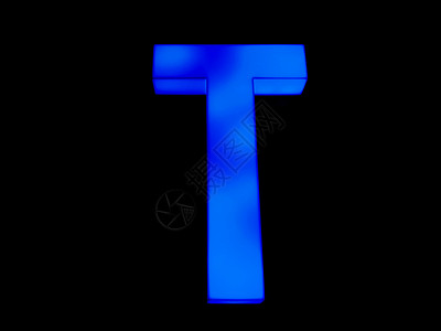 T 蓝色亮色信T背景图片