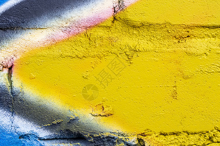 在砖墙纹理上涂鸦墙纸艺术品绘画建筑街道艺术创造力背景图片