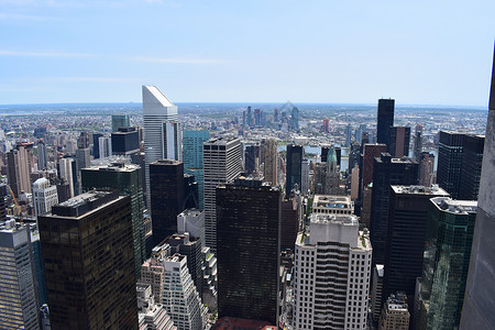 洛克塔纽约天际线高的高清图片