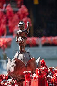 重庆西永罗汉西寺重庆的佛像红色旅游寺庙冥想雕塑佛教徒崇拜艺术旅行宗教背景