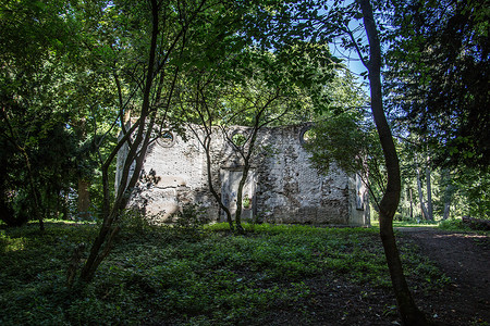 韦斯特瓦尔德城堡公园塞恩城市公园高清图片