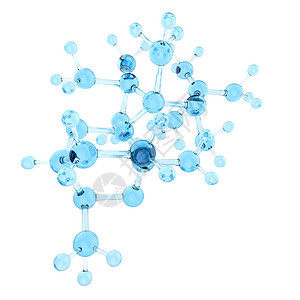 化学式分子 3技术反射生物学元素蓝色化学实验室医疗科学设计背景