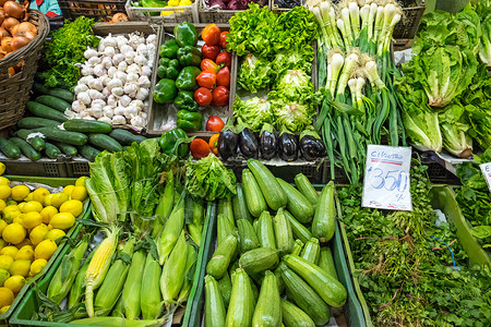 供出售的蔬菜大选牧草芹菜萝卜市场沙拉茴香食物营养洋葱生产背景