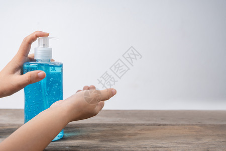 蓝色水凝胶创意酒精水 甘油素 以洗脏和保护煤炭女性身体肥皂洗发水凝胶细菌疾病化妆品卫生皮肤背景