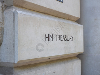 HM 伦敦的国库签名高清图片