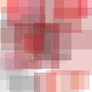 抽象的红色灰色方块插图背景白色正方形黑色几何学背景图片