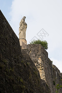 拉莫塔城堡海岸防御旅游游客城市建筑地区石头高清图片