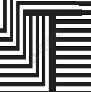 首都t3航站楼字母 T 设计模板刻字几何学条纹插图标识字体白色绘画卡片黑色设计图片