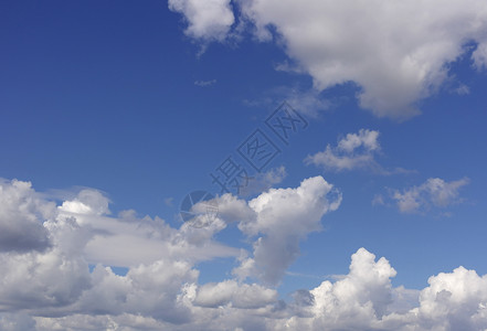 美丽的蓝色天空 有云天堂白色多云天气气象空气气氛气候背景图片