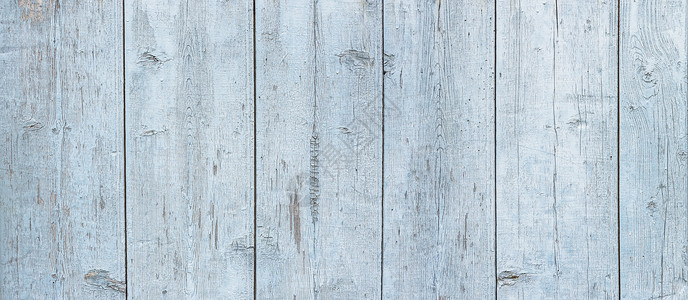 旧淡色木板壁纹理的浅蓝木木全景背景图片