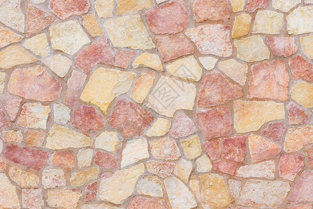 石牆多色石墙背景纹理装饰结构风格石材地面水泥石头复古外观石灰石背景