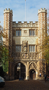 剑桥三一学院牛剑建筑景观地标英语城市建筑学社论大学背景图片
