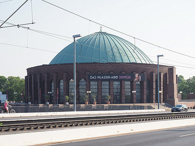 莱茵威斯特法伦杜塞尔多夫托纳勒音乐厅联盟社论音乐会大厅音乐景观建筑学地标城市建筑背景