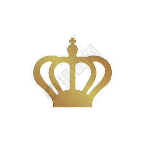 第一图标它制作图案的金皇冠图标矢量排行皇帝珠宝皇家女王权威公主王国金子载体插画