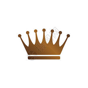 皇冠排行它制作图案青铜皇冠图标矢量女王纹章国王公主珠宝冠军徽章王子载体排名插画