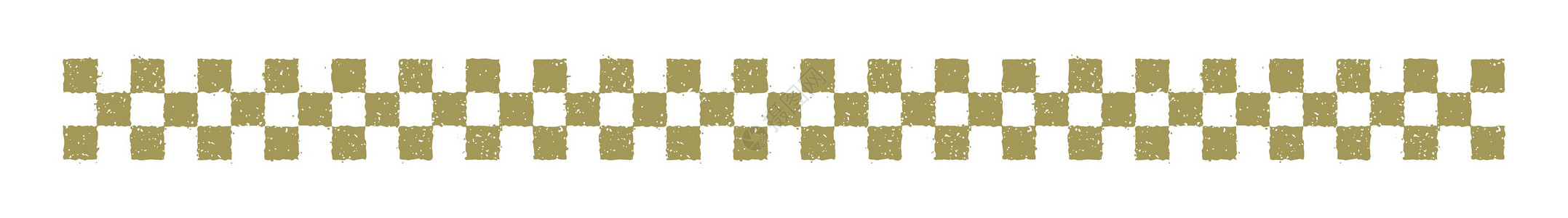 一年就一次新年卡片邮票插图方格图案正方形格子材料形象符号流行音乐金子载体植物幸运符插画