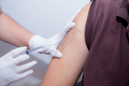 女人收集疫苗接种脊髓灰质炎高清图片
