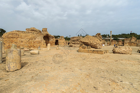 迦太基的废墟非洲建造高清图片