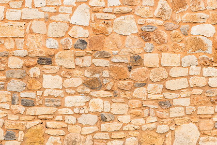 老石墙背景纹理建筑水平乡村墙体材料装饰画幅石材风格墙纸背景图片