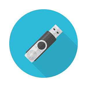 优盘USB 闪存驱动器 ico技术卡片口袋商业电气内存硬件插图拇指电脑设计图片