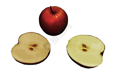 躺在桌上的红苹果水果腐烂涂鸦凝胶仁果安全套管烟花营养素阻碍背景图片