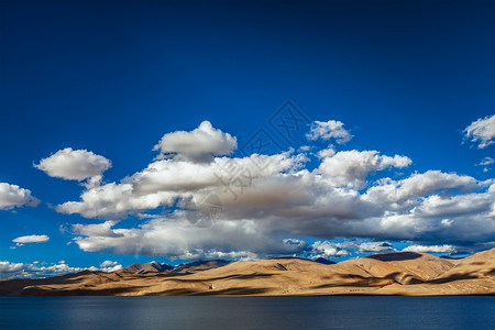 托索莫里里里 拉达赫阴影高山灯光天空山脉风景日落戏剧性湖泊背景