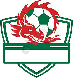 红龙足球杯神话队徽高清图片
