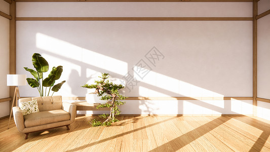 japanJapan 房间的手椅和白色背景提供一个窗口编辑家具小样沙发装饰阁楼植物桌子花瓶旅馆背景