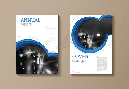 手册 模板 设计 年度报告 杂志和出版物a通讯折叠收藏目录床单蓝色营销传单横幅广告背景图片