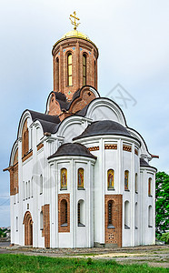 斯维亚托赫奥尔希夫斯卡乌克兰教堂宗教纪念碑地区多云教会城市博物馆旅游建筑学旅行背景