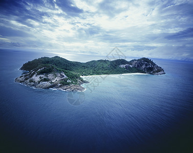 小岛屿空中观摄影情调鸟瞰图高架旅行土地沙漠目的地荒岛海洋背景图片