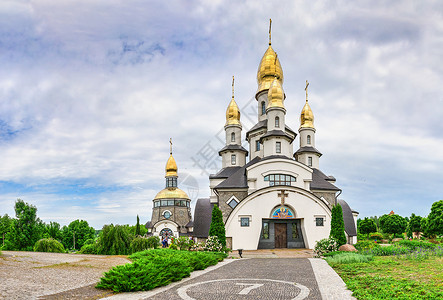 圣丹尼尔乌克兰奇观布基村高清图片