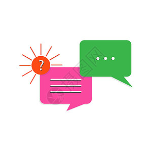 聊天或聊天对话框中的云信息电子警报气泡邮件服务网络短信社会说话绘画背景图片
