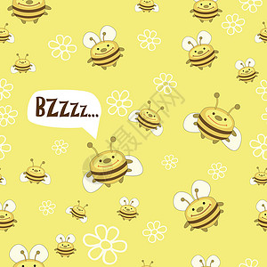 蜜蜂和鲜花的形态花朵黄色航班蜂房蜂蜜花蜜背景图片