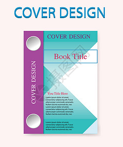 封面书设计模板模板几何小册子材料插图报告蓝色写作传单紫色打印卡片背景图片