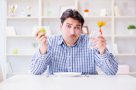 禁食禁水素食主义者卡路里高清图片