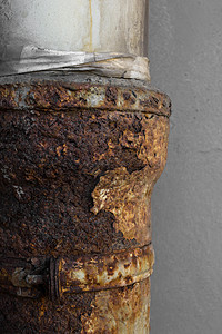 压土沟流动排水沟天气排水管房子建筑管子管道干涉金属背景图片