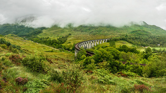 Glenfinnan铁路管道(哈利波特电影所在地) o背景图片