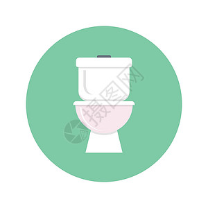 厕所用品卫生间厕所服务洗漱管道房间用品浴室马桶洗手间家庭卫生插画