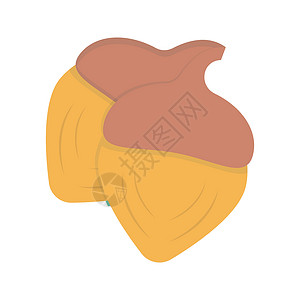 干果标识圆形坚果小吃网络饮食水果插图叶子食物背景图片