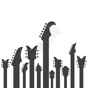 吉他古典素材它制作图案吉他矢量图标商业公司学校工作室乐器音乐家岩石弹奏店铺记录插画