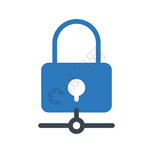 网络钥匙安全秘密插图代码挂锁锁孔背景图片
