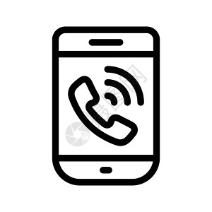手机电话插图界面商业细胞黑色网站屏幕网络按钮用户背景图片