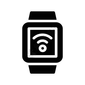 信号互联网智能界面触摸屏电子手表健康工具配饰展示背景图片