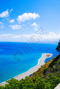 意大利海海岸海景大海悬崖高清图片