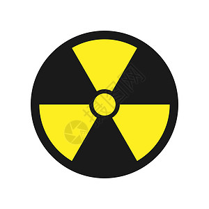 放射性物质 危险或风险 SimXI重量活力注意力化学警告同位素辐照草图材料空白背景图片
