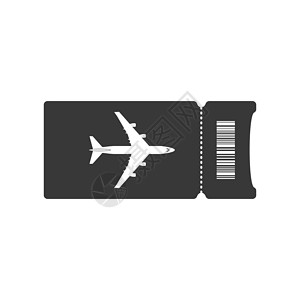 手绘登机箱飞机票 简单矢量图标 以白色背景隔离航空公司变体插图库存航班绘画空白假期手绘乘客设计图片